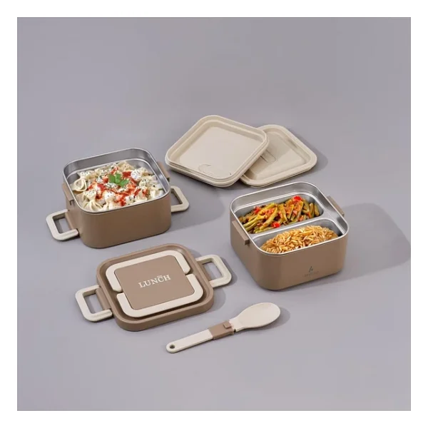 Aryıldız Bento 1400 Ml Kare Lunch Box - Görsel 2