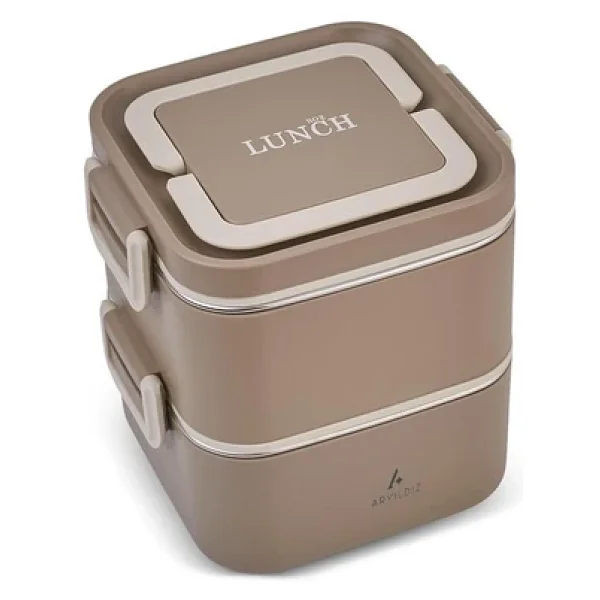 Aryıldız Bento 1400 Ml Kare Lunch Box - Görsel 3