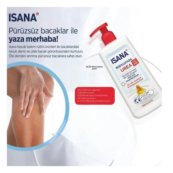 Isana %5 Üreli Vücut Losyonu 300 Ml - Görsel 4