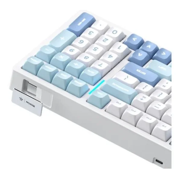 Mchose G98 Mc-G98-2 Mavi RGB %98 Hyacinth Switch Kablolu/Kablosuz Mekanik Oyuncu Klavyesi - Görsel 7