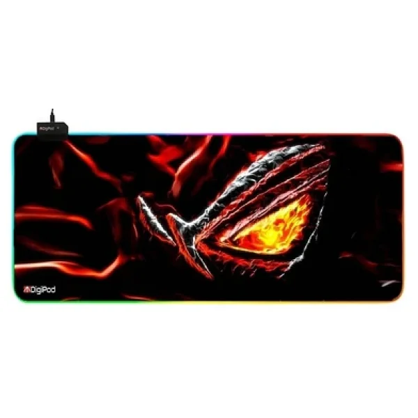 Digipod RGB Oyuncu Mousepad RGB Gaming 70 X 30 Oyuncu Mouse Pad Kaymaz Taban 4mm - Görsel 7