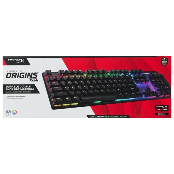 Hyperx Alloy Origins Core 4p5p3aa RGB Tkl Red Switch Kablolu Oyuncu Klavyesi - Görsel 6