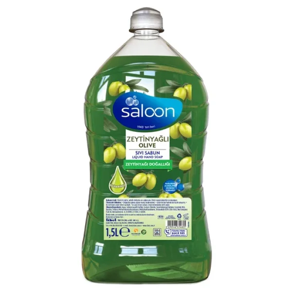 Saloon Zeytinyağlı Sıvı Sabun 1.5 Lt - Görsel 5
