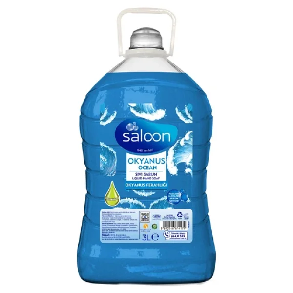 Saloon Okyanus Ferahlığı Sıvı Sabun 3 Lt - Görsel 3