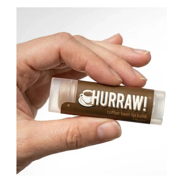 Hurraw Coffee Bean Lip Balm Kahve Dudak Balmı - Görsel 7