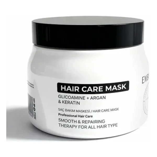 Embeauty Besleyici Onarıcı Keratin Etkili Yoğun Saç Bakım Maskesi 500 Ml - Görsel 5