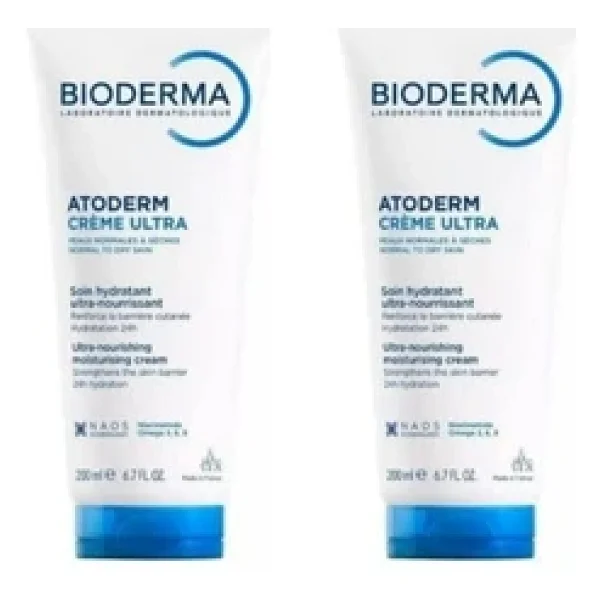 Bioderma Atoderm Ultra Nemlendirici Krem 200 Ml 2 Adet - Görsel 3