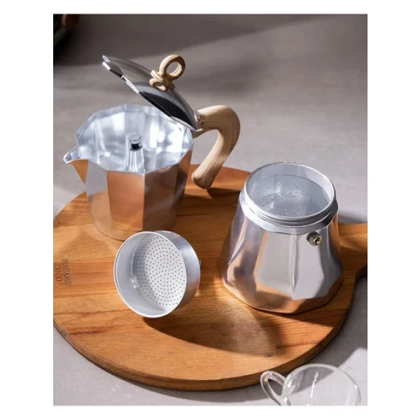 Madame Coco Carvi Moka Pot, Çelik, 450 Ml - Görsel 4