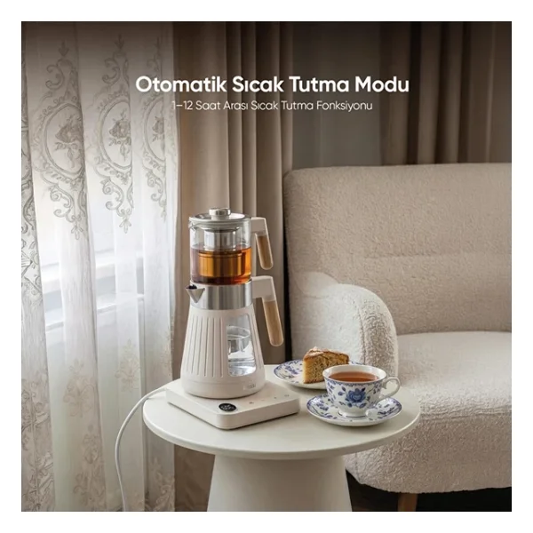 Fressi Fr Cm17 Theora Dijital Cam Çay Makinesi - Görsel 4