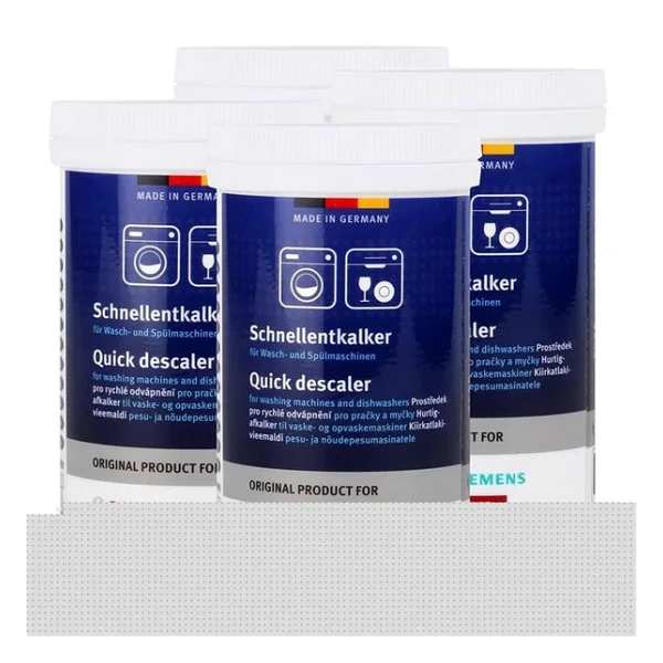 Bsh 4 X Schnellentkalker 250 G - Çamaşır-Ve Bulaşık Makinesi İçin, Kireç Çözücü - Görsel 3