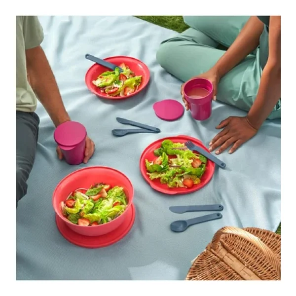 Tupperware Çatal Bıçak Servis Seti Pratik Ve Şık Sofra Aksesuarı - Görsel 5