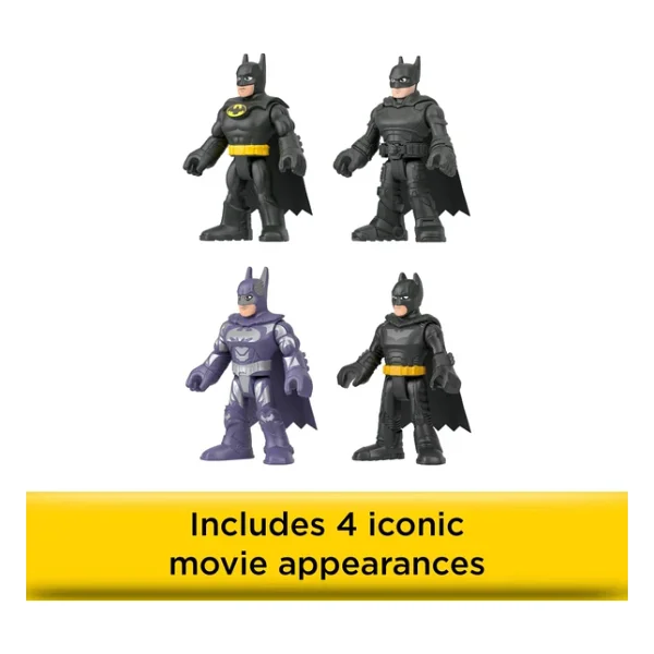 Fisher Price Imaginext Dc Süper Arkadaşlar Batman Oyuncakları 85. Yıl Dönümü Hatıra Seti, 3 Yaş Ve Üzeri Hayranlar İçin Film Tarzlı - Görsel 3