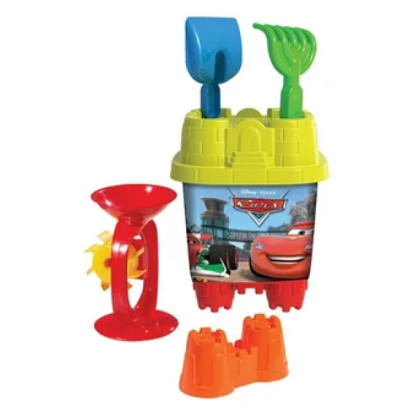 Dede 01568 Cars Büyük Kale Kova Set - Görsel 3