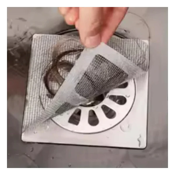 Jouis Gider Süzgeci Banyo Duş Tuvalet,Böcek Ve Haşere Engelleyici, Saç Küvet Drenajı Kapağı, 10 Adet, 10x10 Cm, Yapışkanlı 1.Sınıf - Görsel 5