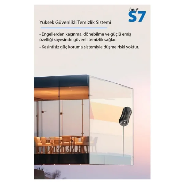 Heyplus S7 Cam Silme Robotu - Görsel 4
