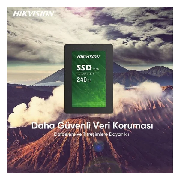 Hikvision C100 C100/240g Sata 3.0 2.5" 240 GB SSD - Görsel 9