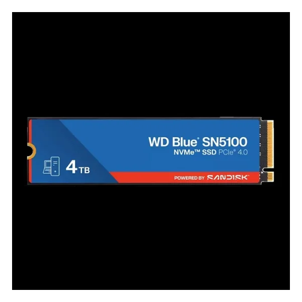 Western Digital Blue Sn5100 Wds400t5b0e Pcı-Express 4.0 4 TB M.2 SSD - Görsel 4