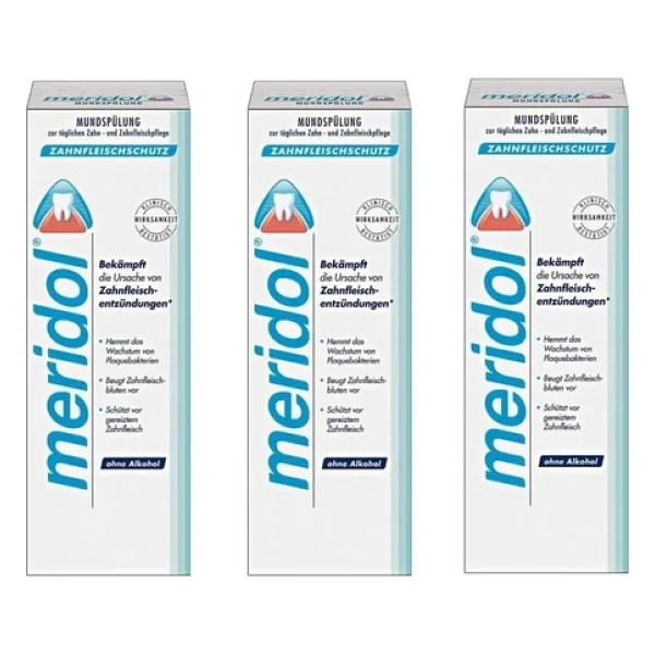 Meridol Diş Eti Bakım 400 Ml 3 Adet Gargara - Görsel 4