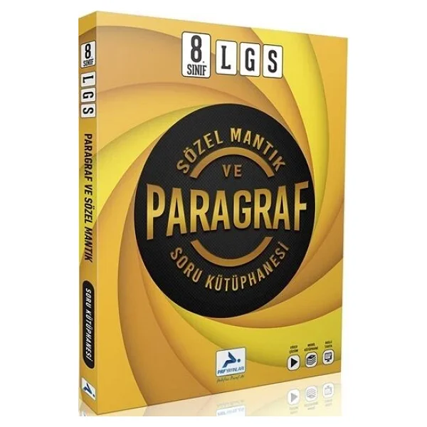 Paraf Yayınları 8. Sınıf Sözel Mantık Ve Paragraf Soru Kütüphanesi - Görsel 4