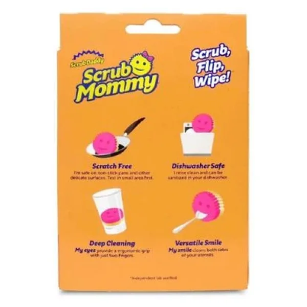 Scrub Daddy Scrub Mommy Çift Yüzeyli Bulaşık Süngeri - Görsel 2