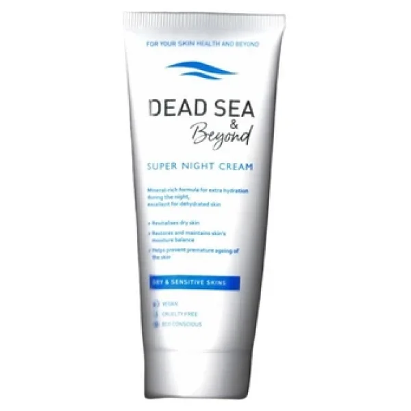 Dead Sea & Beyond Super Night Kuru Ve Hassas Ciltler İçin 75 Ml Gece Kremi - Görsel 5