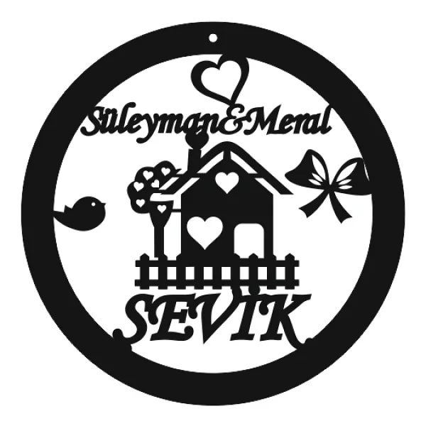 Ahşap Kapı Süsü - Görsel 3