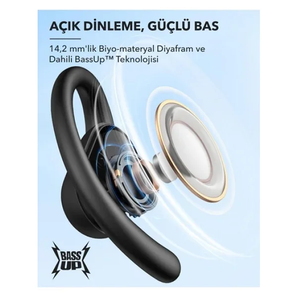 Anker Soundcore V30i TWS Open Ear Bluetooth Kulaklık - Görsel 6