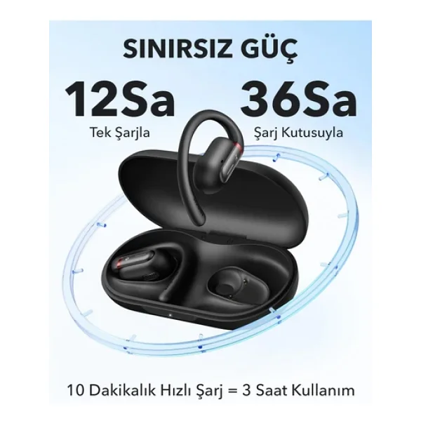 Anker Soundcore V30i TWS Open Ear Bluetooth Kulaklık - Görsel 8
