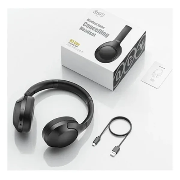 QCY H3 Lite ANC Beyaz Kulak Üstü Bluetooth Kulaklık - Görsel 6