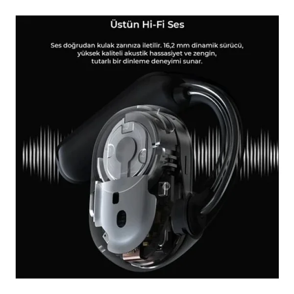 Haylou Freebuds OW01 TWS Kulak İçi Bluetooth Kulaklık - Görsel 6