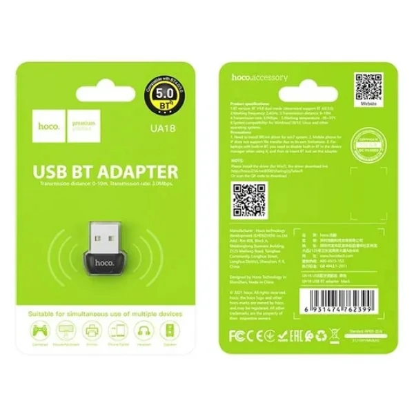 Hoco Ua18 5.0 Bluetooth Adaptör - Görsel 7