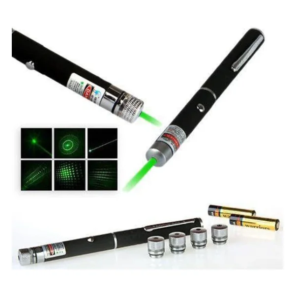 Yeşil Lazer Pointer 3000 Mw 15 Km Etkili (Tek Başlık 5 Model) - Görsel 7