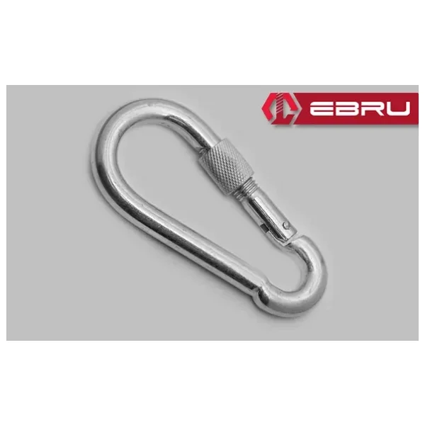 Ebru Vidalı Karabina, Kanca, Çengel 10mm - 2 Adet - Görsel 4