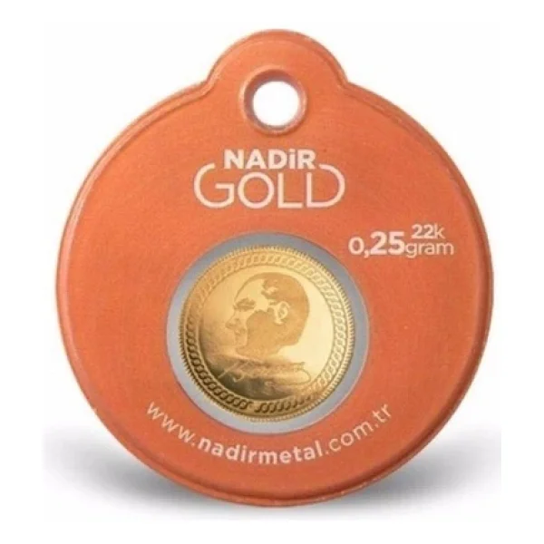 0.25 Gr 22 Ayar Gram Altın - Görsel 5