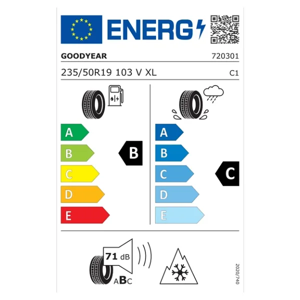 Goodyear Wintercommand 235/50 R19 103v XL Fp Kış Lastiği - 2026 - Görsel 8