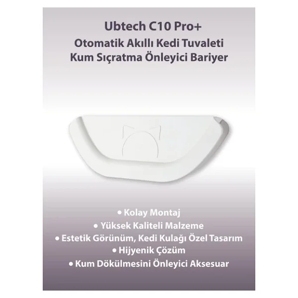 Ubtech C10 Pro Kameralı Otomatik Akıllı Diğer İçin Aparat/Buffle, Kum Sıçratma Önleyici Aparat/Buffle - Görsel 3