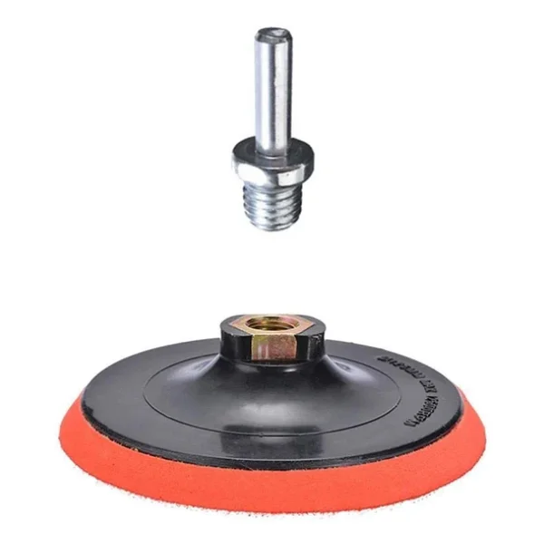 Cırt Zımpara Seti Avuç Taşlama Spiral Ahşap Zımparalama + Matkap Aparatı 115 Mm (20 Parça) - Görsel 4