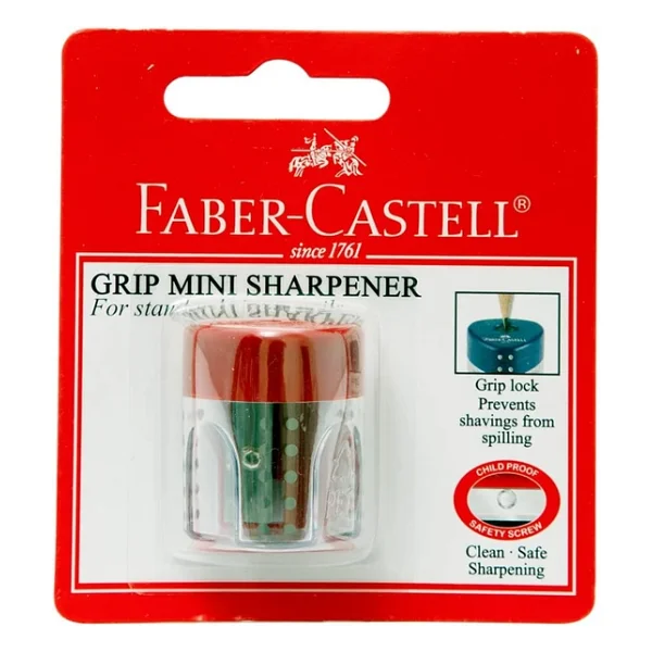 Faber-Castell Grip Auto Klasik Renkler Kalemtıraş - Görsel 4