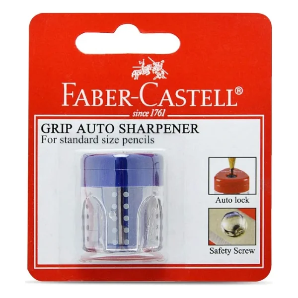 Faber-Castell Grip Auto Klasik Renkler Kalemtıraş - Görsel 3