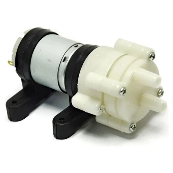Mini Su Pompası Dc 6-12v R385 Akvaryum Sera 90-120 L/H Bitki Sulama Hava Motoru - Görsel 5