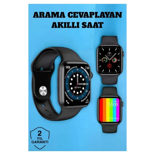 Akıllı Saat Bluetooth Bağlantı Ve 24 Saat Sağlık İzleme GPS Arama Cevaplama - Görsel 3