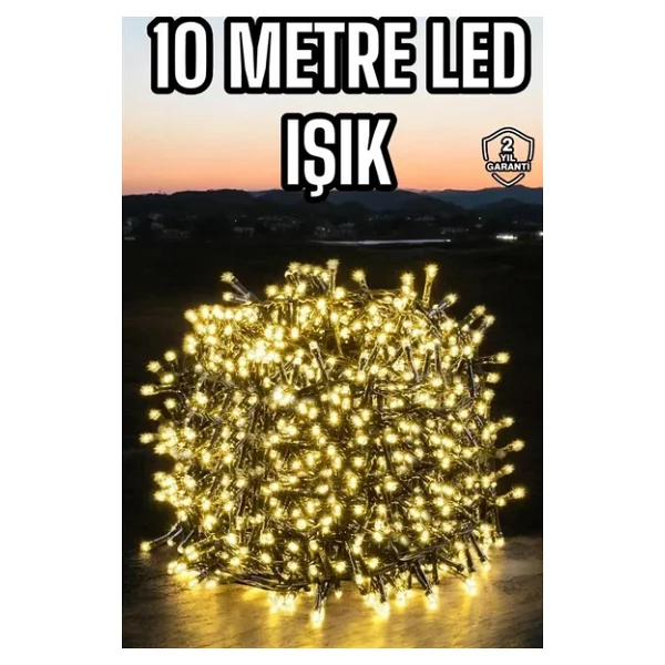 10 Metre Gün Işığı LED Işık Hafif Ve Taşınabilir Özel Günler İçin - Görsel 4