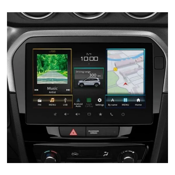 9h nano Suzuki Vitara Uyumlu Navigasyon Ekran Koruyucu 2025