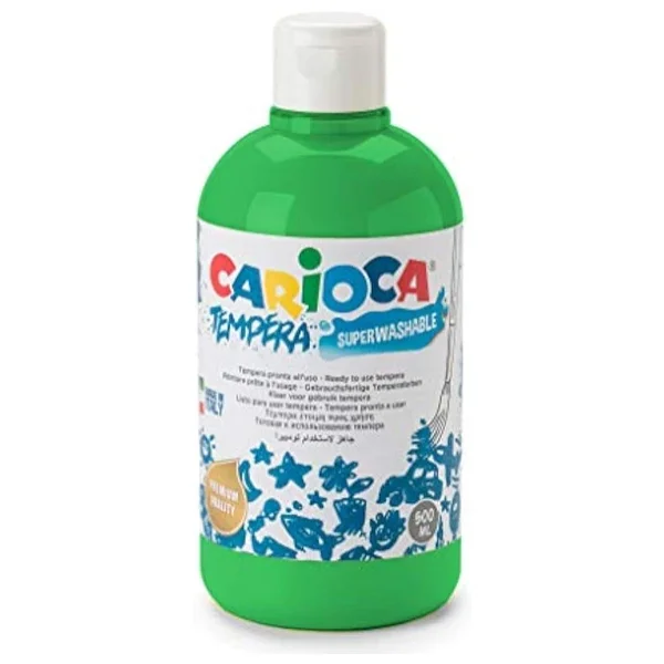 Tempera Suluboya Süper Yıkanabilir Yeşil 500 Ml - Görsel 3