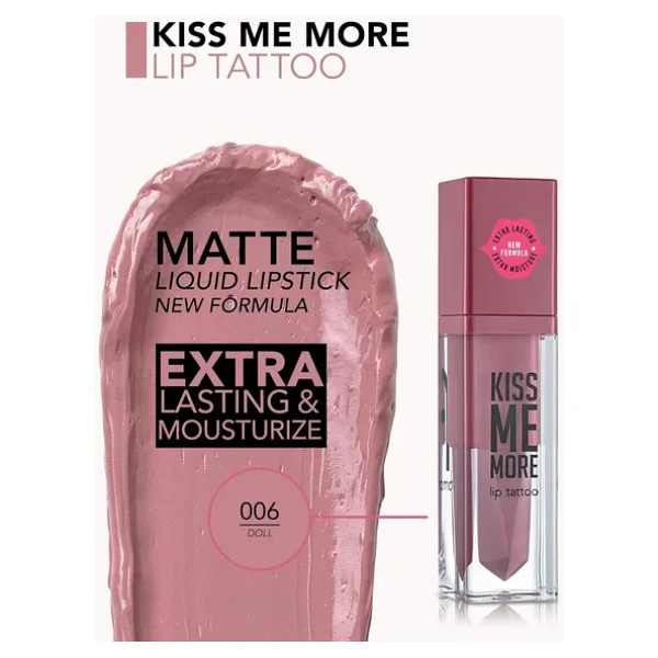 Flormar Kiss Me More Lip Tattoo Likit Ruj - Görsel 2