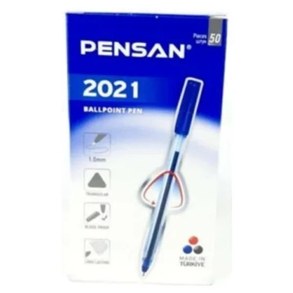 Pensan 1.0 Mm 50'li Üçgen Tükenmez Kalem - Görsel 4