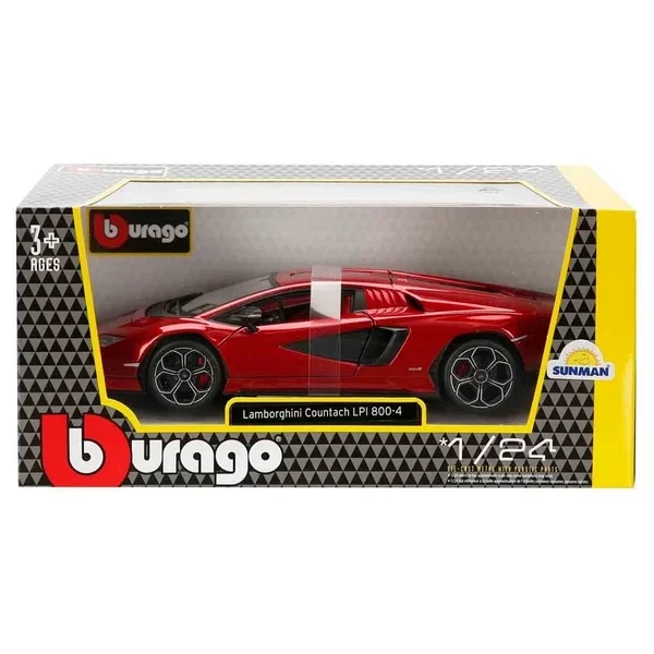 Bburago 1/24 A Lamborghini Countach Lpı 800-4 - Görsel 8