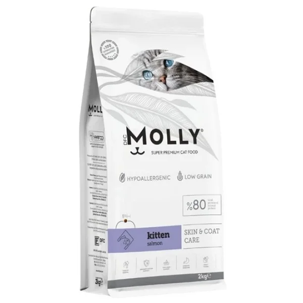 Molly Somonlu 2 Kg Yavru Kedi Maması - Görsel 4