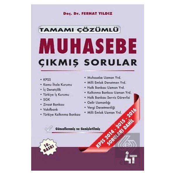 Tamamı Çözümlü Muhasebe Çıkmış Sorular - Görsel 3