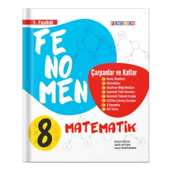 Fenomen Okul Yayınları 8. Sınıf Matematik 1. Fasikül Çarpanlar Ve Katlar - Görsel 3